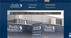 Desktop Screenshot of profilesystems.ie